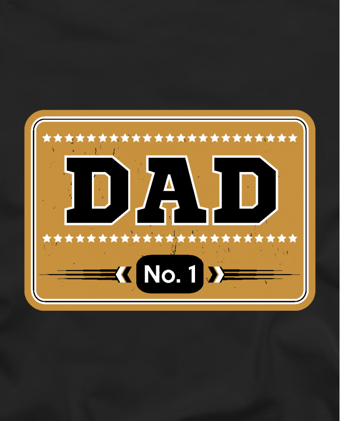 Marškinėliai Dad No.ONE